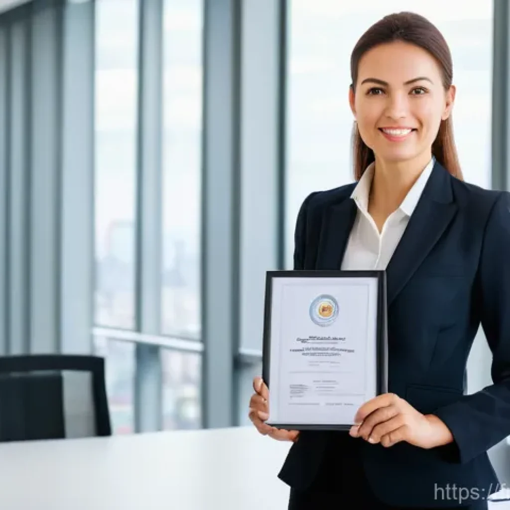 통번역사 자격증 종류 - **Professional Translator/Interpreter Gaining Official Recognition**
"A sophisticated, professio...